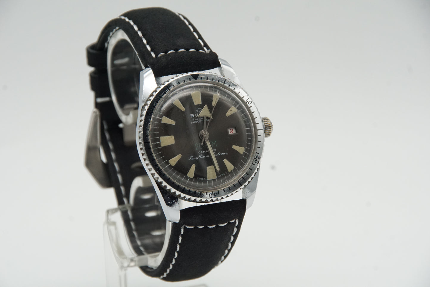 RAR 60er BULER Beryllium Balance Jemaflex DIVER Taucher Ø 35 mm neues Armband