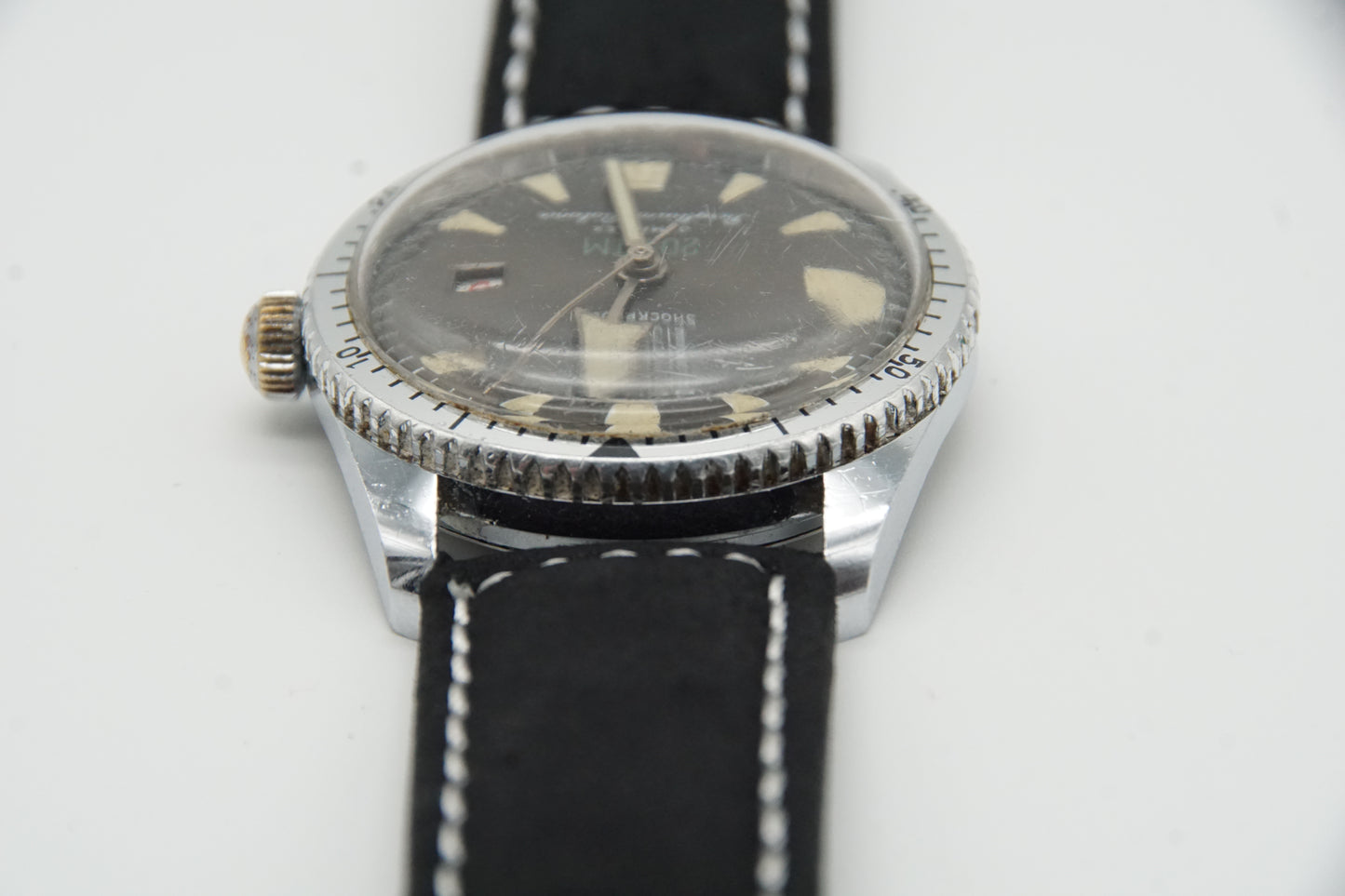 RAR 60er BULER Beryllium Balance Jemaflex DIVER Taucher Ø 35 mm neues Armband