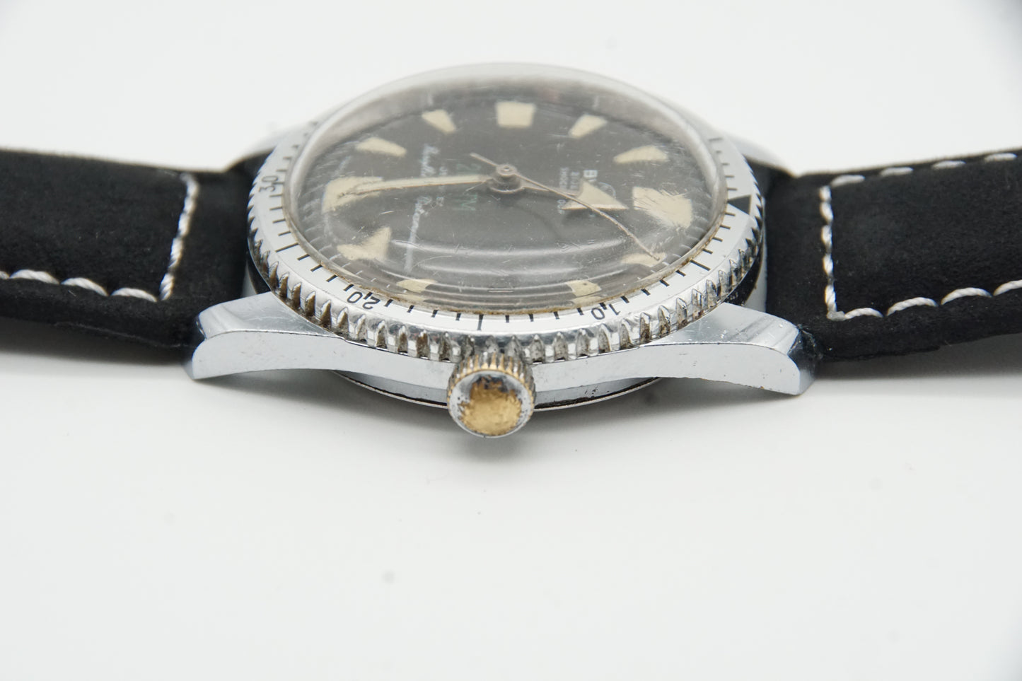 RAR 60er BULER Beryllium Balance Jemaflex DIVER Taucher Ø 35 mm neues Armband