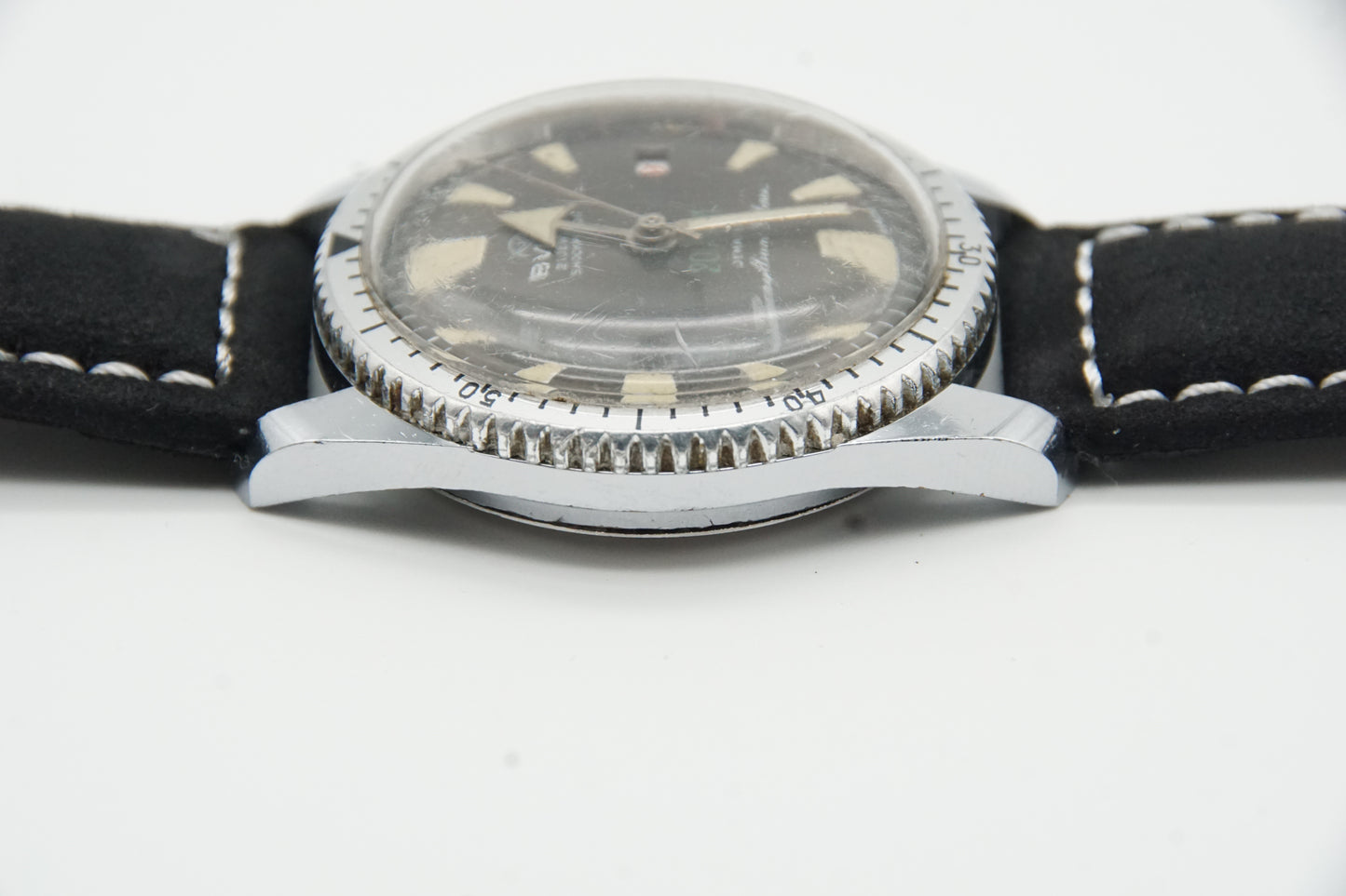 RAR 60er BULER Beryllium Balance Jemaflex DIVER Taucher Ø 35 mm neues Armband