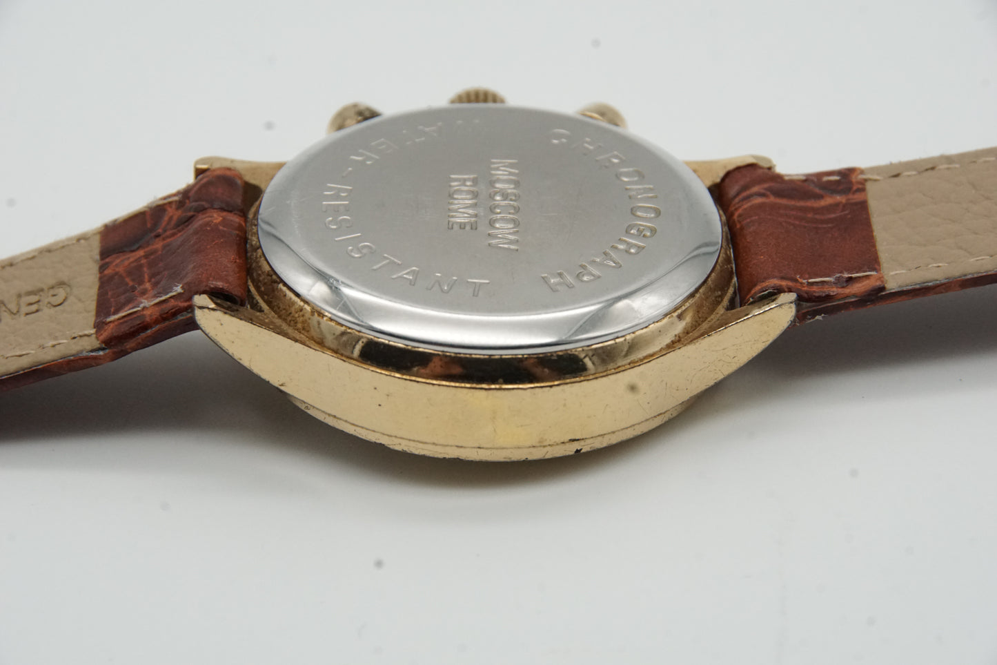 Poljot Moskau- Rom 1992 Chronograph Handaufz. 3133 Vintage