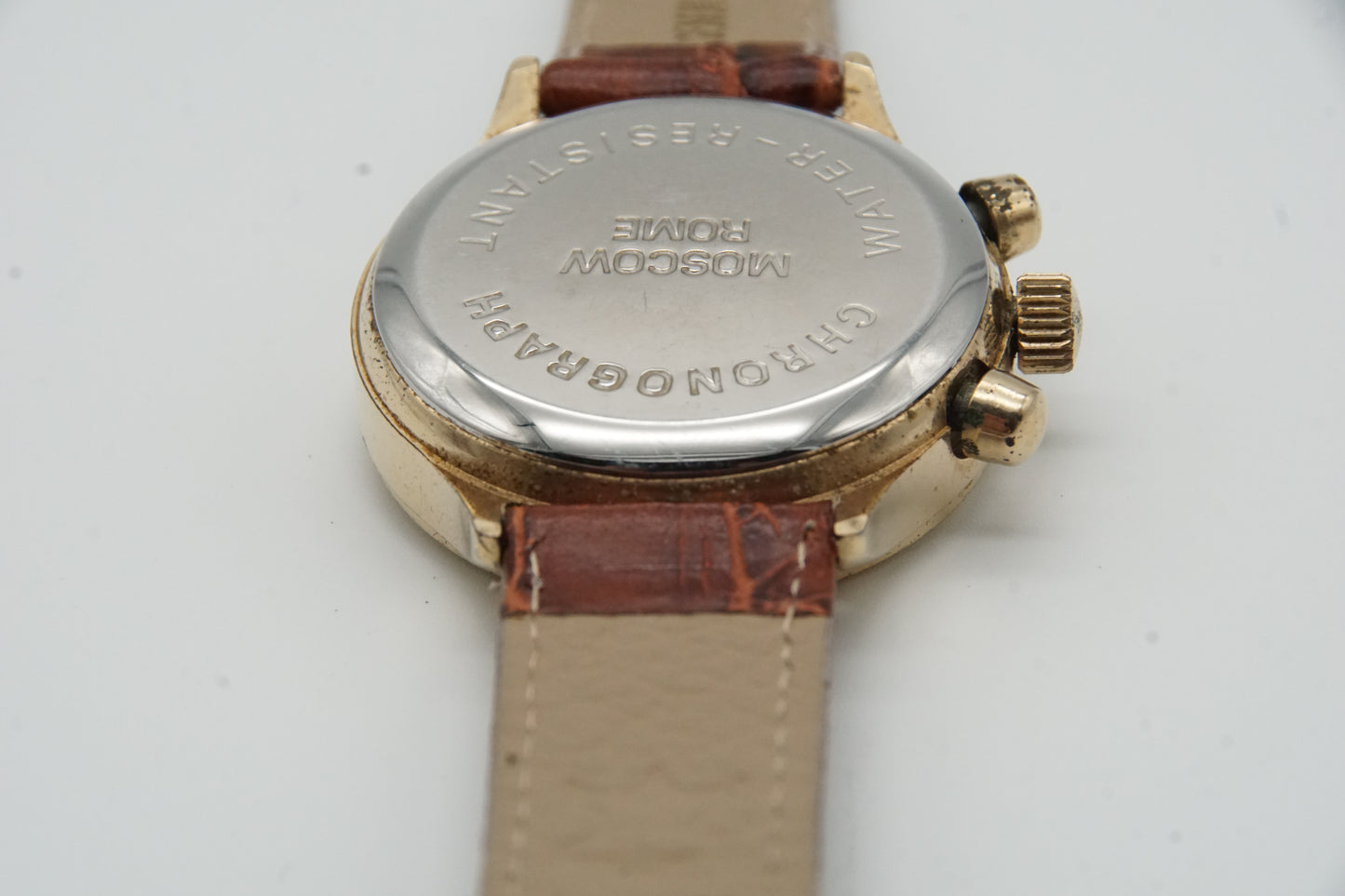 Poljot Moskau- Rom 1992 Chronograph Handaufz. 3133 Vintage