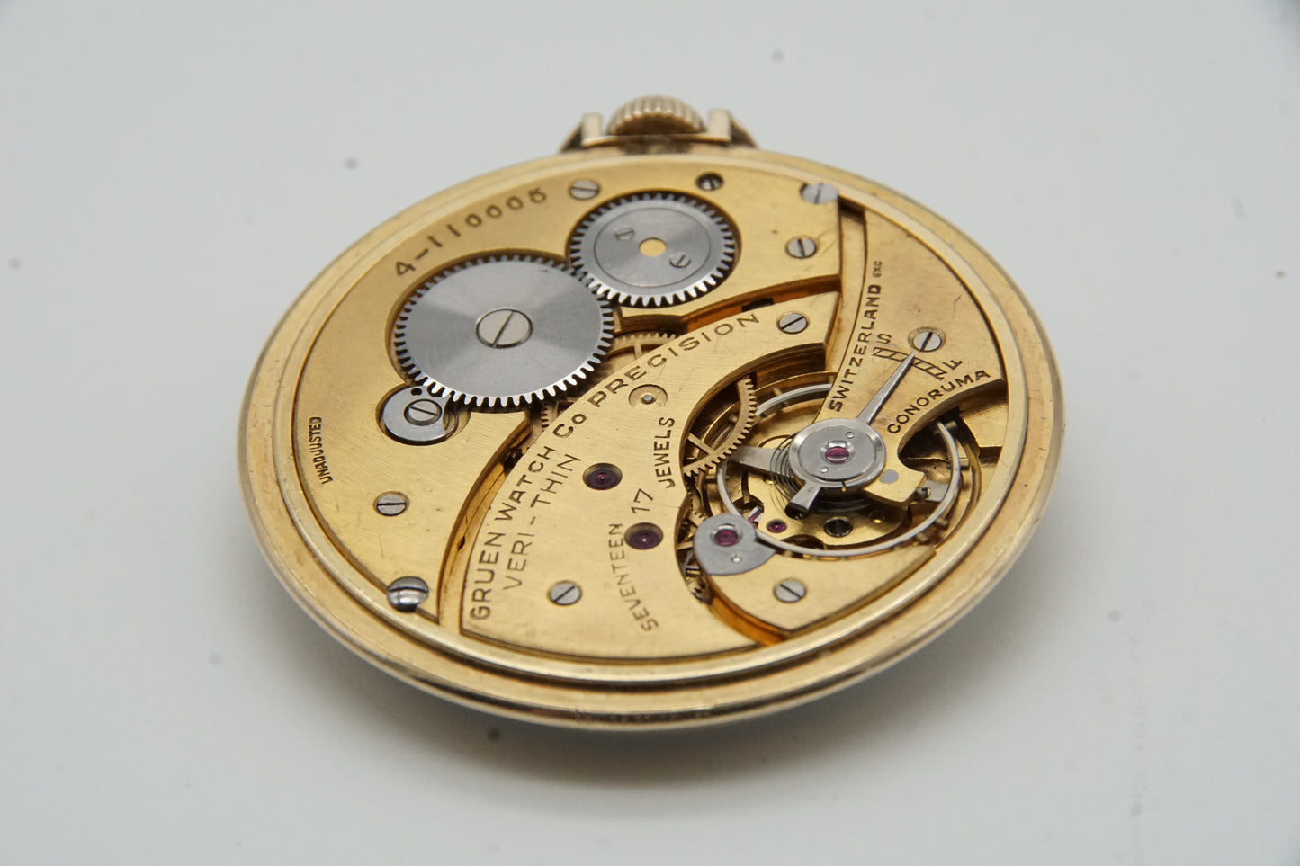 GRUEN VERI-THIN, Taschenuhr Cal.380