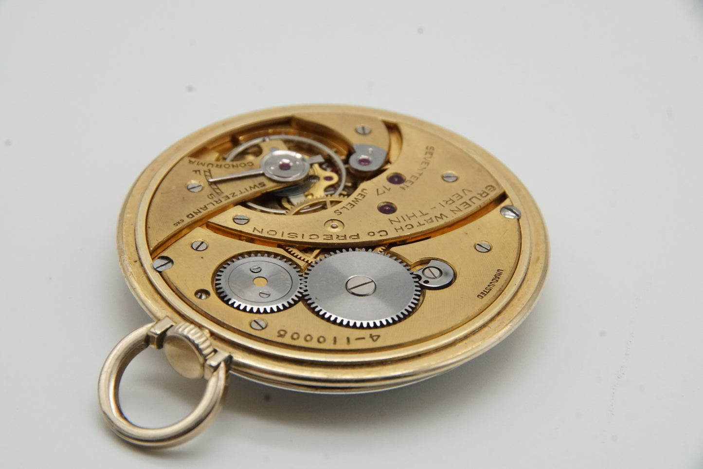 GRUEN VERI-THIN, Taschenuhr Cal.380