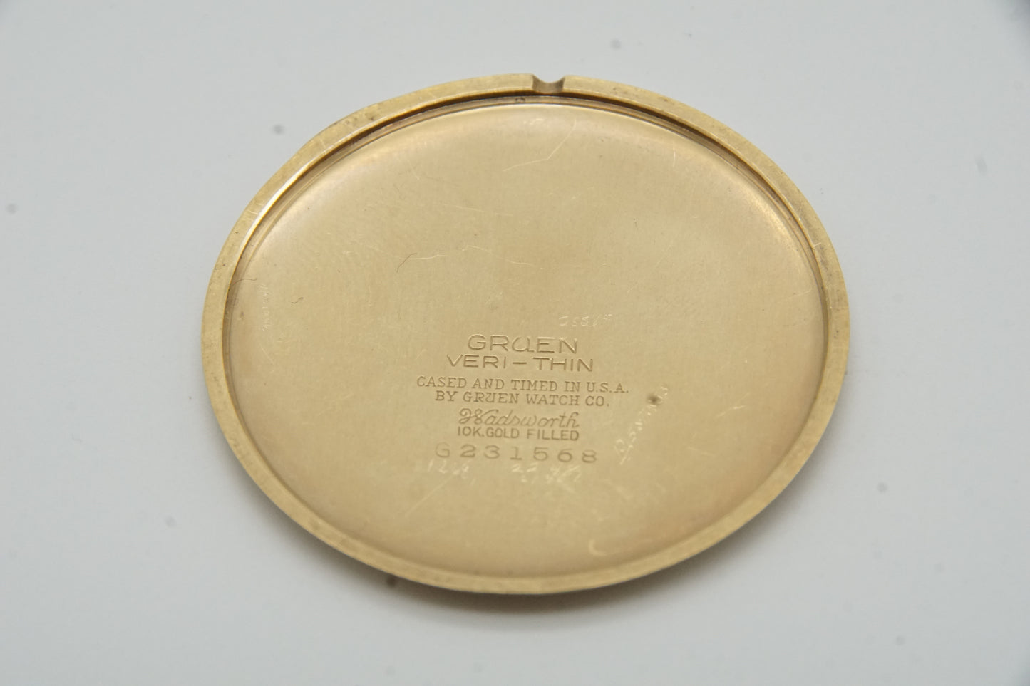 GRUEN VERI-THIN, Taschenuhr Cal.380