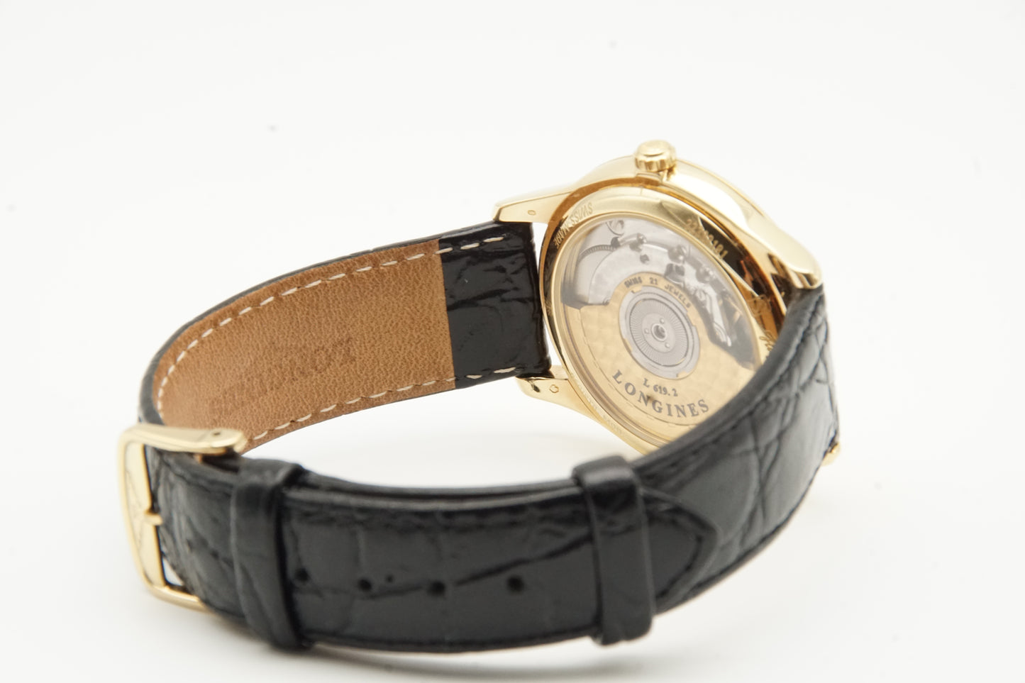 LONGINES FLAGSHIP AUTOMATIK L4.717.6 MASSIV GOLD 18 Karat