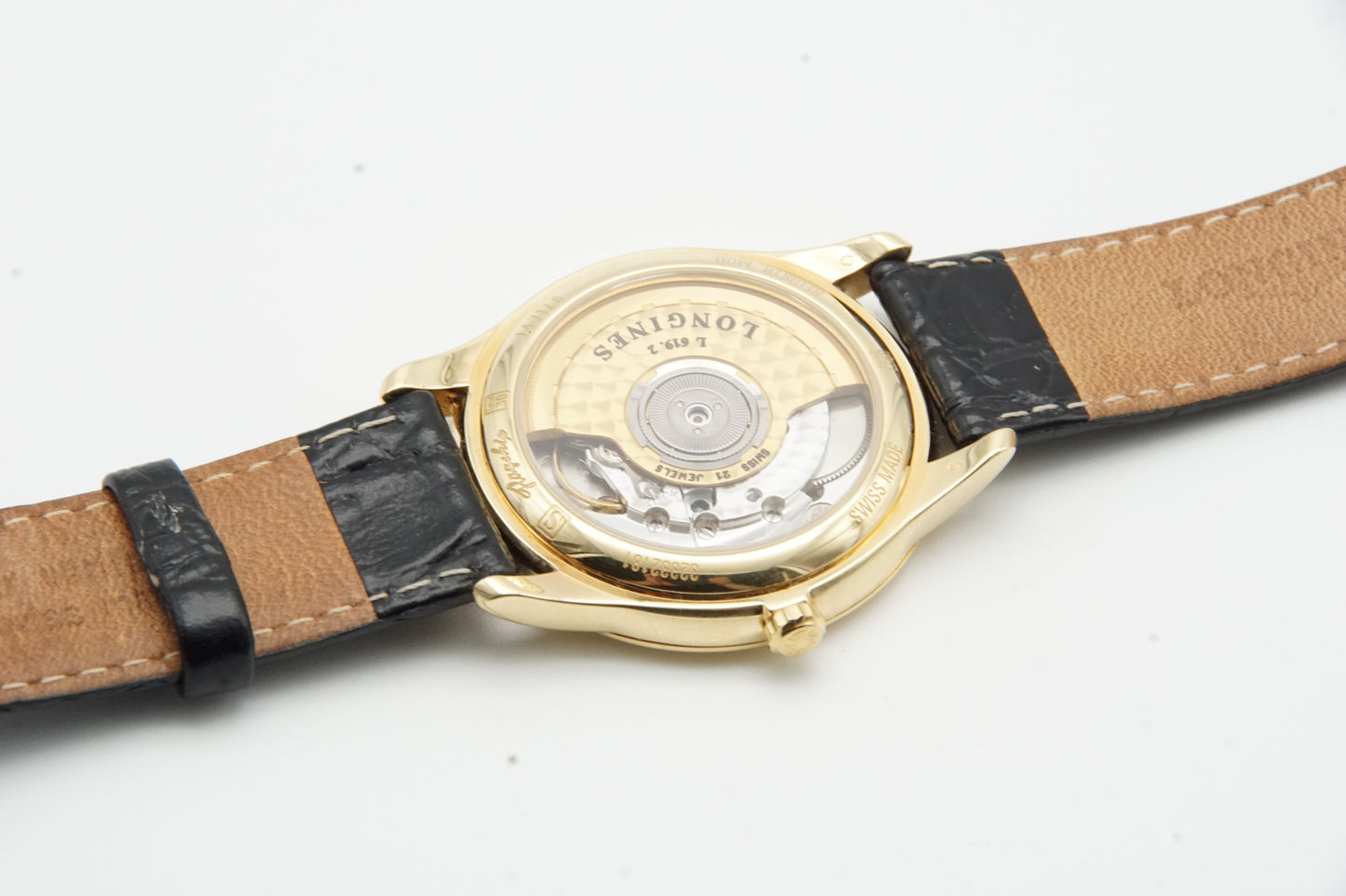 LONGINES FLAGSHIP AUTOMATIK L4.717.6 MASSIV GOLD 18 Karat