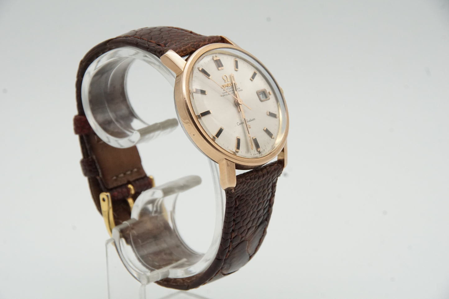 Omega Constellation Chronometer Stahl/Roségold Goldhaube Referenz 168.018