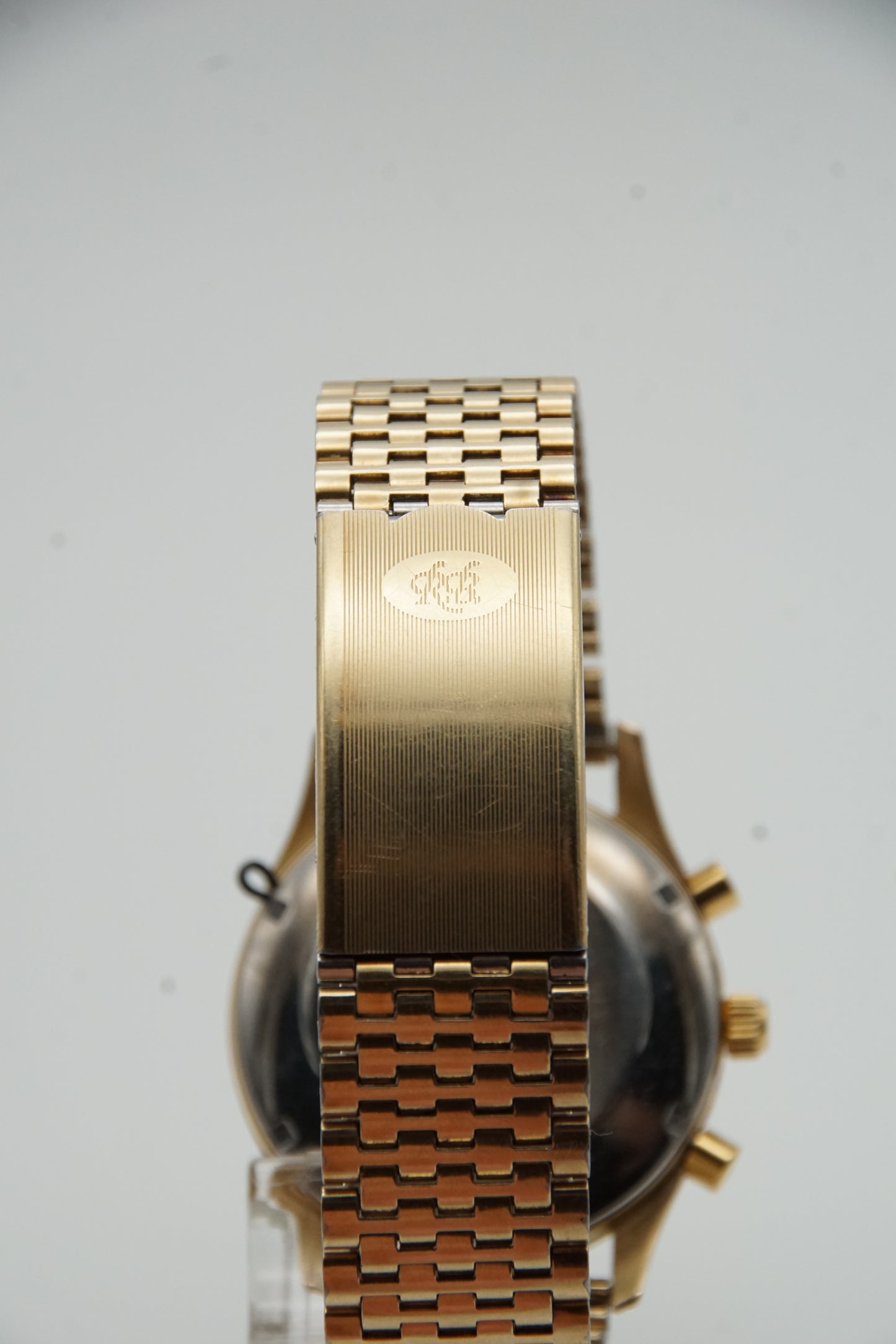 Eberhard &Co Chronograph Limited Edition Fondee Gold Plated Mondphase