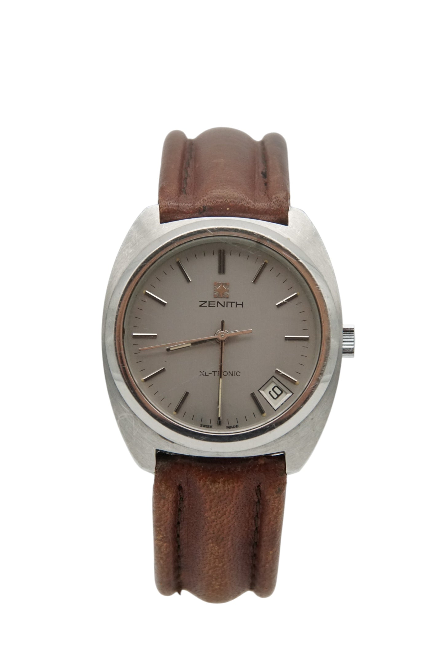 Hau Herren Armbanduhr Marke Zenith XL Tronic Stimmgabelwerk 1970 Defekt