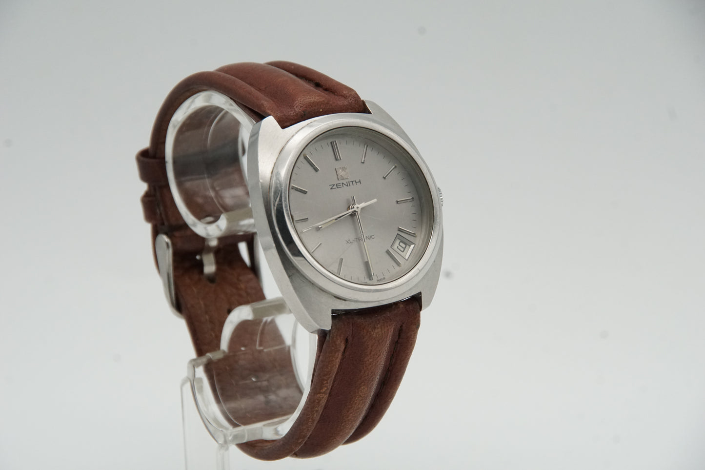 Hau Herren Armbanduhr Marke Zenith XL Tronic Stimmgabelwerk 1970 Defekt