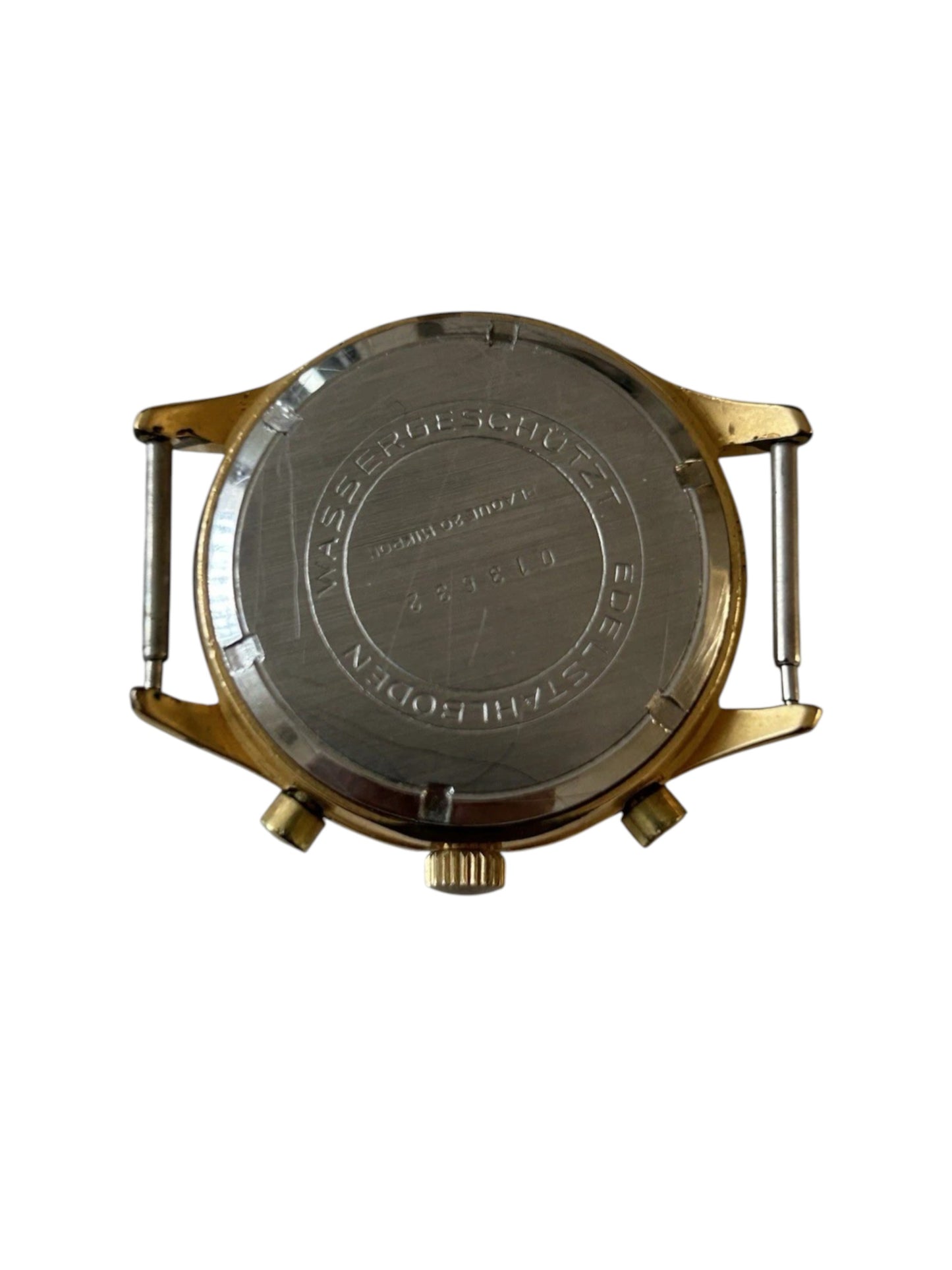 GUB-Glashütte Herrenarmbanduhr Chronograph Urofa Kaliber 64