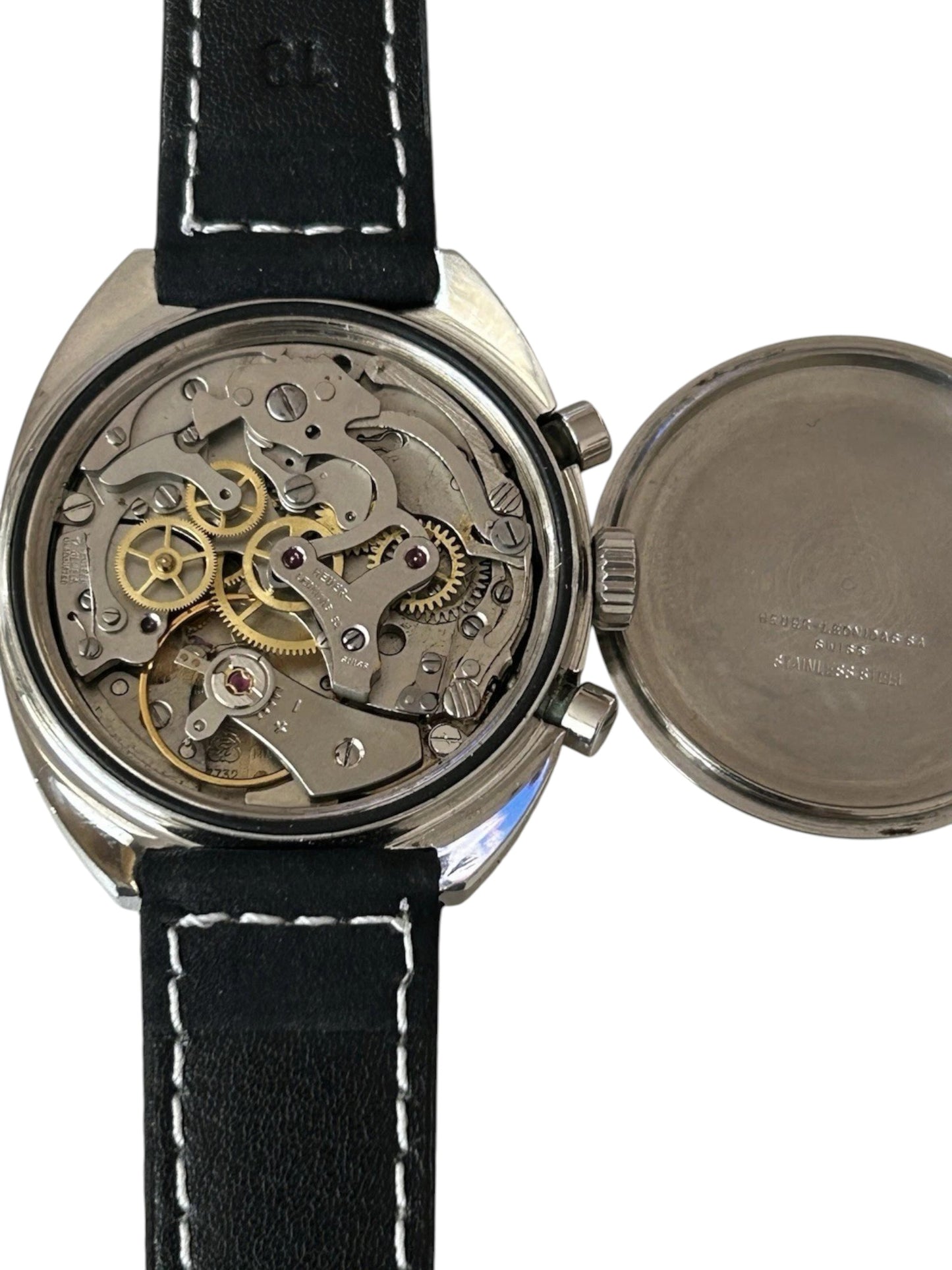 HEUER Pre Carrera Vintage Chronograph Valjoux Cal.7732 Referenz 73473