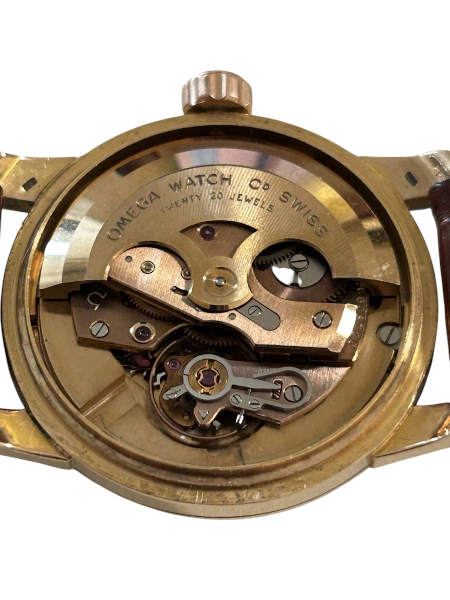 Omega Seamaster 18 Karat Massiv Gold Automatik Cal.501 Ref.2846-48 SC1 von 1958