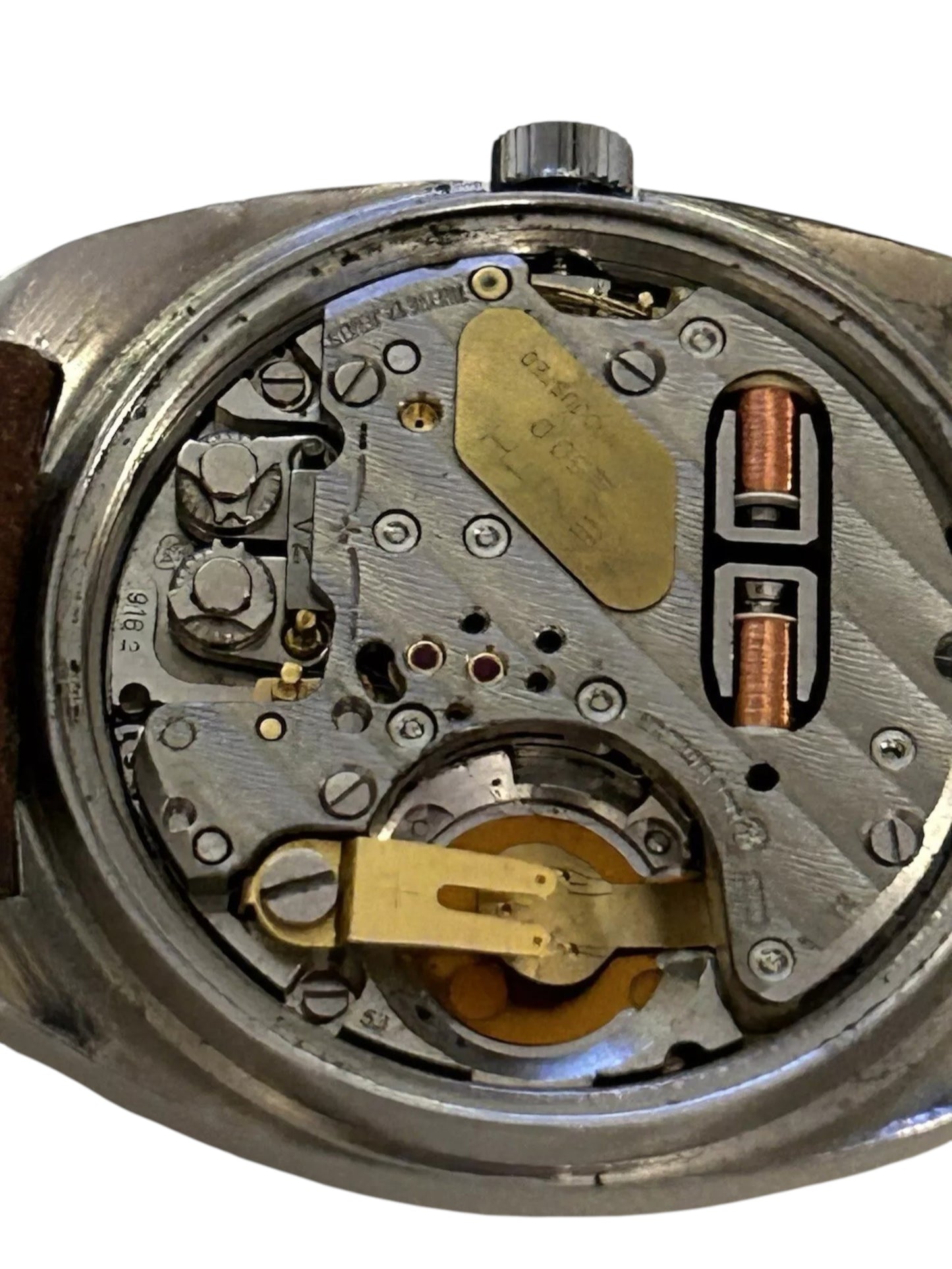 Hau Herren Armbanduhr Marke Zenith XL Tronic Stimmgabelwerk 1970 Defekt