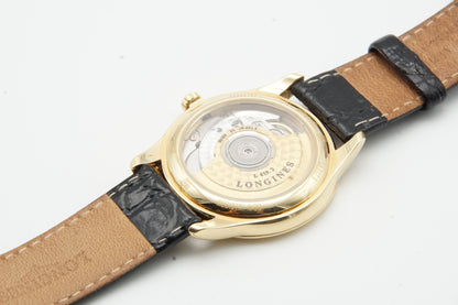 LONGINES FLAGSHIP AUTOMATIK L4.717.6 MASSIV GOLD 18 Karat