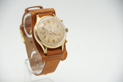GUB-Glashütte Herrenarmbanduhr Chronograph Urofa Kaliber 64