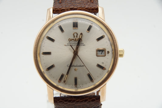 Omega Constellation  Chronometer Stahl/Roségold Goldhaube Referenz 168.018