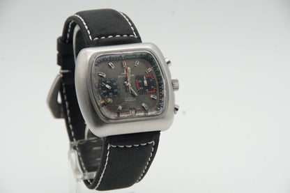 Vintage DUGENA Monaco STEEL CHRONO 1969 VALJOUX Cal.7734