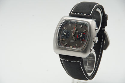 Vintage DUGENA Monaco STEEL CHRONO 1969 VALJOUX Cal.7734