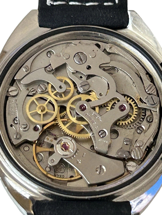HEUER Pre Carrera Vintage Chronograph Valjoux Cal.7732 Referenz 73473